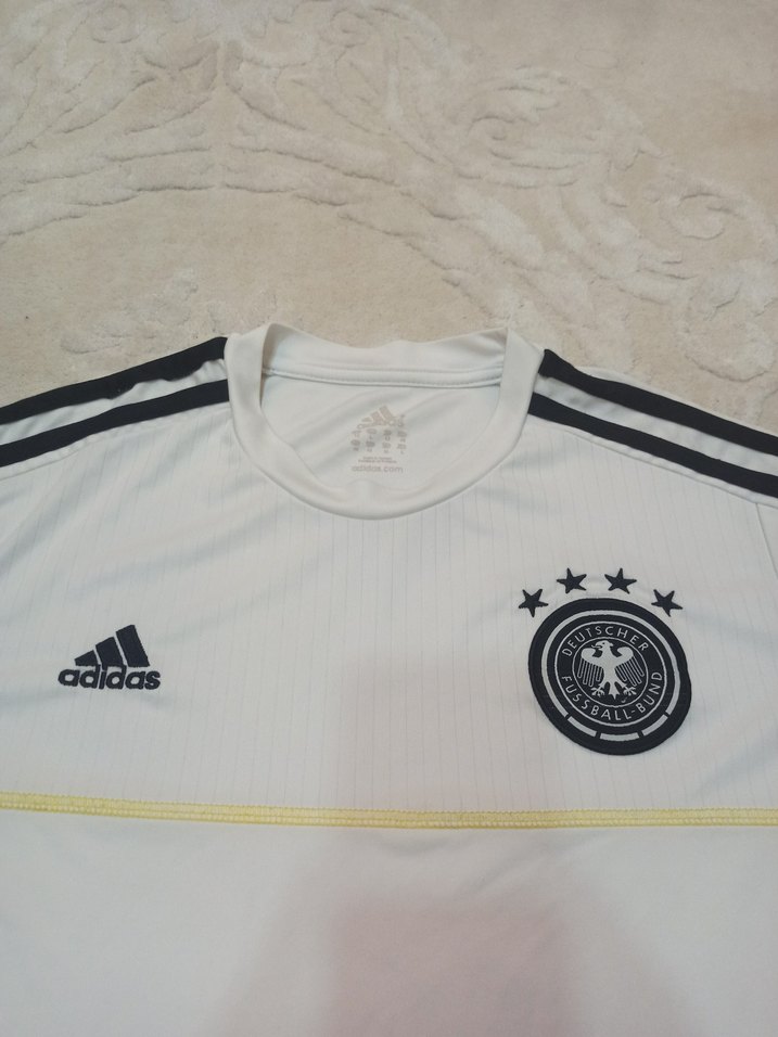 Adidas Beyaz Kısa Kollu Erkek Forma - Görsel 2