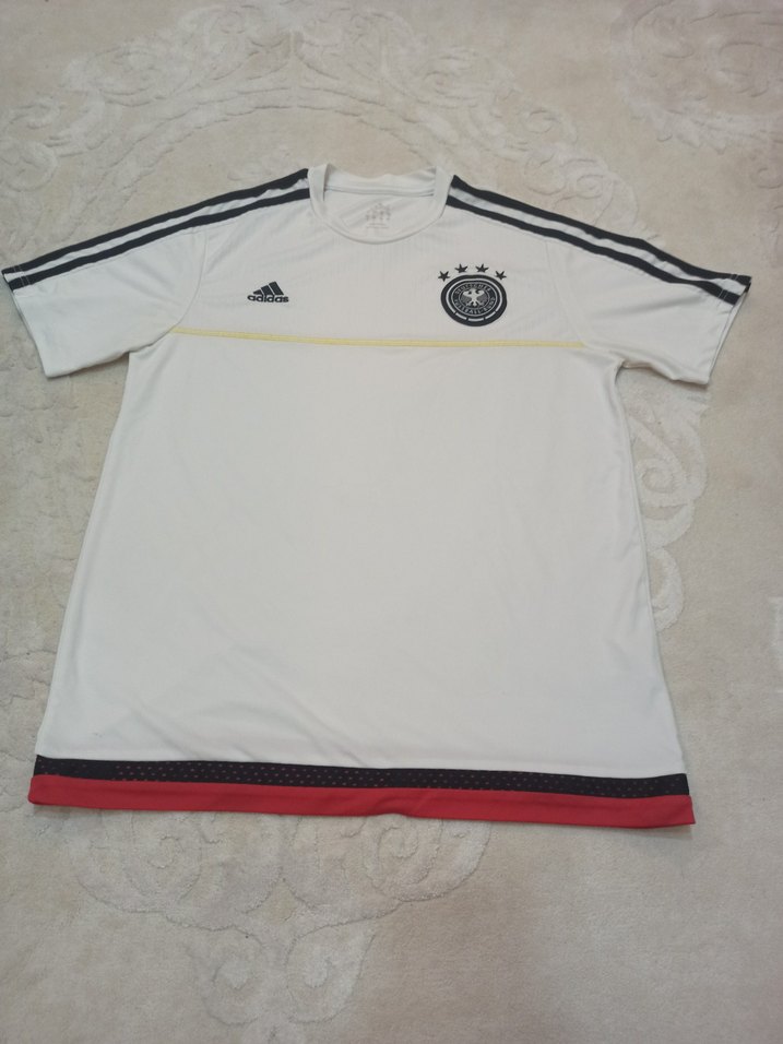 Adidas Beyaz Kısa Kollu Erkek Forma - Görsel 4