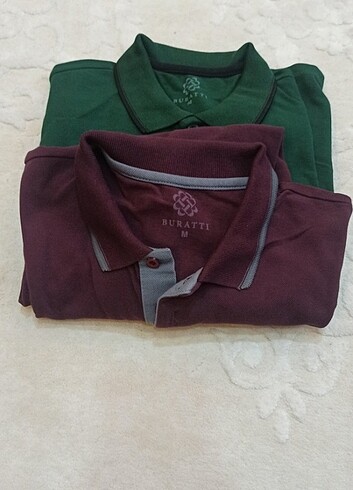 Buratti polo yaka 2 li T shirt