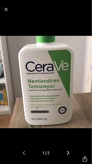 cerave nemlendiren temizleyici