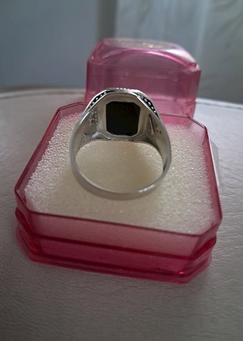 925 Ayar Orjinal Gümüş Erkek Yüzük - Görsel 6