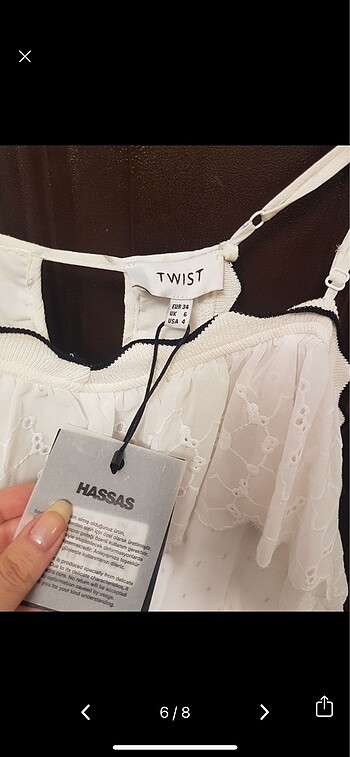 s Beden Twist markası sadece bir kez giyildi
