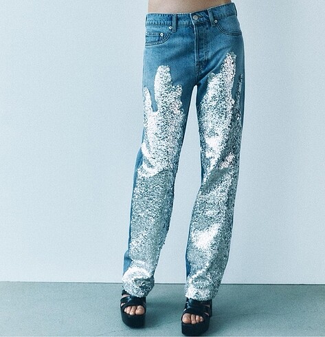 Zara pullu jean