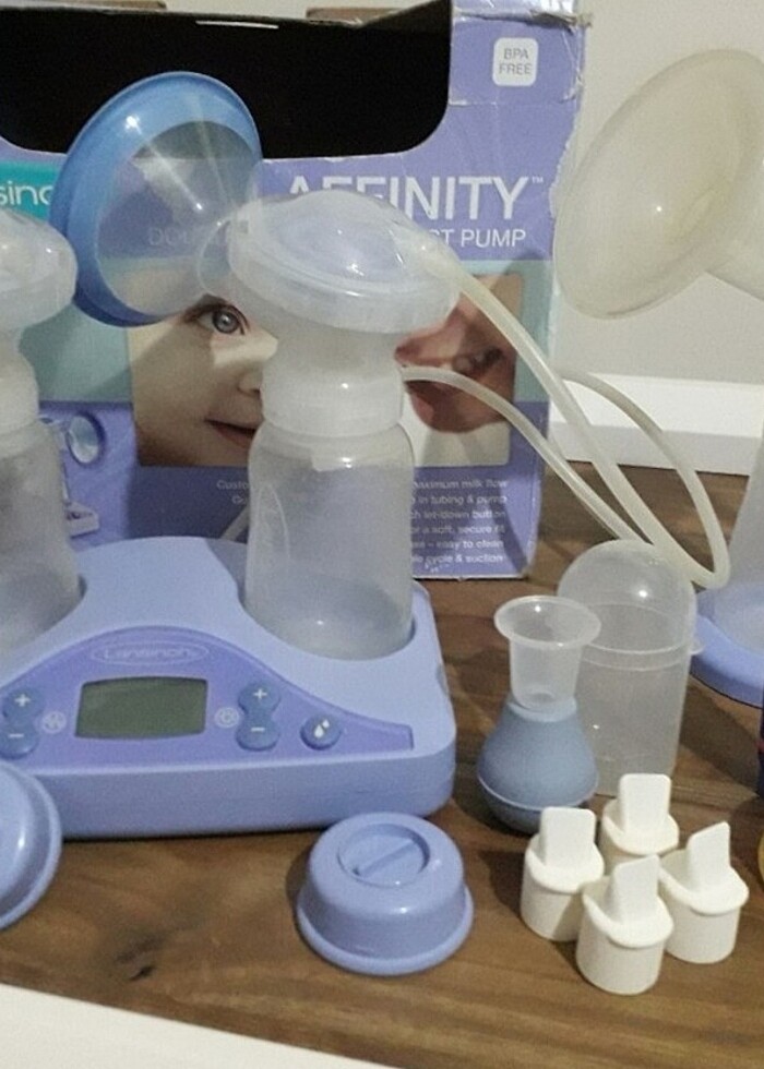 Lansinoh çift süt sağma pompası  - Görsel 2