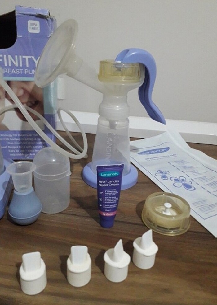 Lansinoh çift süt sağma pompası  - Görsel 4