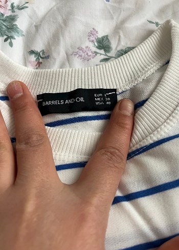 Mavi Çizgili tshırts - Görsel 2