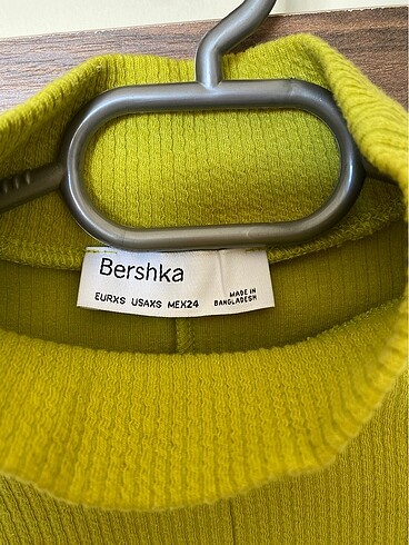 Bershka Yağ yeşili bershka crop body