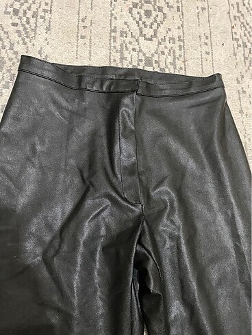 Bilek boy deri pantolon - Görsel 2