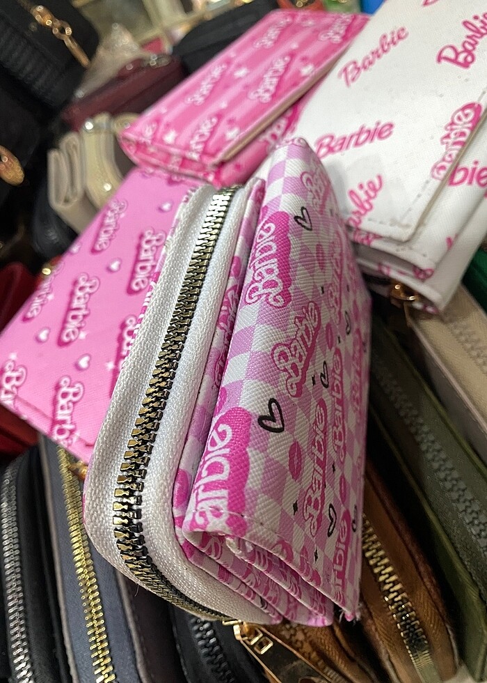barbie lisanslı cüzdan - Görsel 2