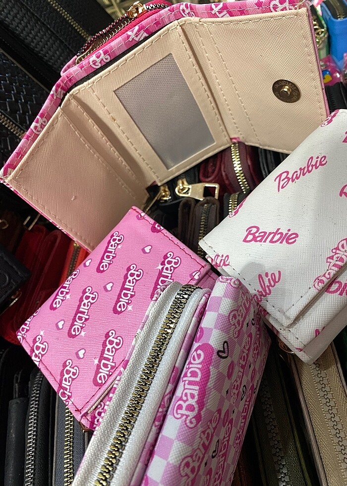 barbie lisanslı cüzdan - Görsel 3
