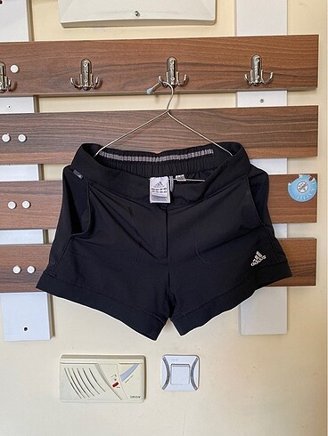 Siyah orijinal adidas spor şort