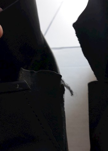 Kemer Detaylı Siyah Deri Erkek Espadril - Görsel 7