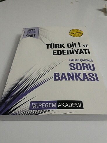 Kpss 2024 ÖABT türk dili ve edebitatı soru bankası