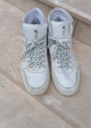 LC Waikiki 45 Numara Beyaz Yuksek Bilekli Sneaker