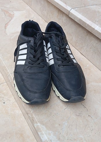 Diğer Siyah Sneaker Spor Ayakkabi 47 Numara