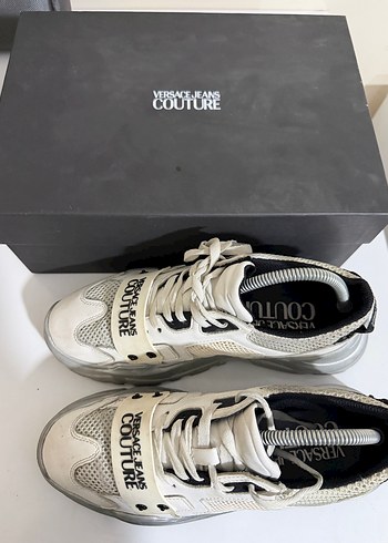 Versace Jeans Couture Beyaz Spor Ayakkabı - Görsel 3