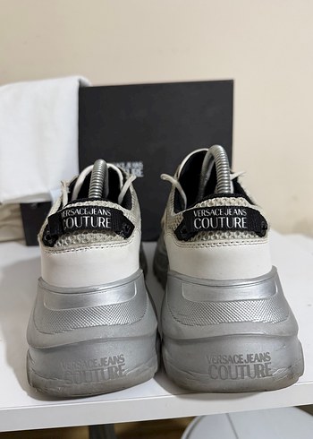 Versace Jeans Couture Beyaz Spor Ayakkabı - Görsel 7