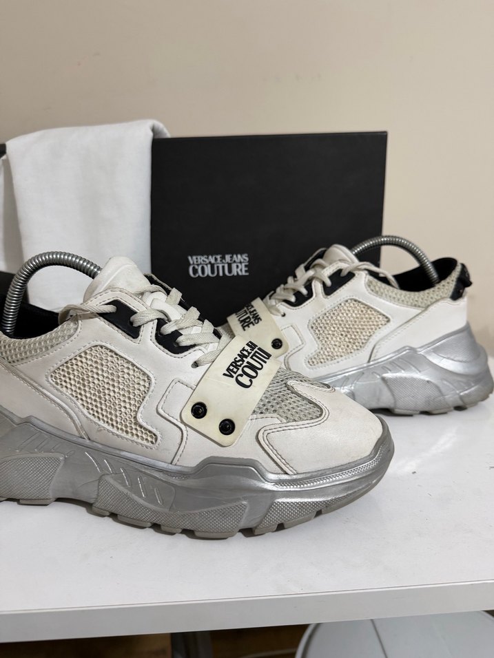 Versace Jeans Couture Beyaz Spor Ayakkabı - Görsel 5