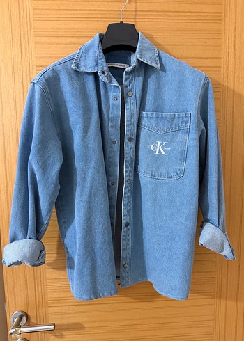 Calvin Klein Kot Ceket Gömlek - Görsel 2