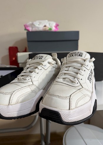 Versace Jeans Couture Beyaz Sneaker - Görsel 6