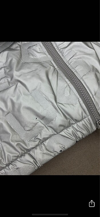 Guess Erkek Gümüş Mont - Görsel 5