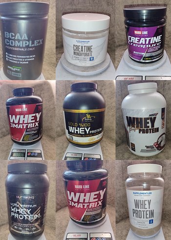 whey protein creatin bcaa supplement kreatin Hardline hiq weider