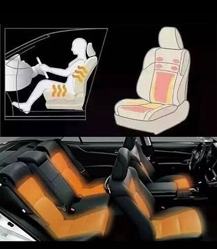 Oto koltuk ısıtma pedi