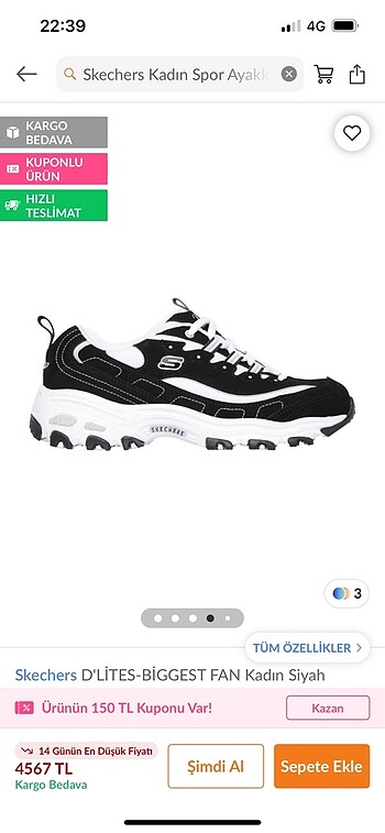 Skechers Skechers spor ayakkabı
