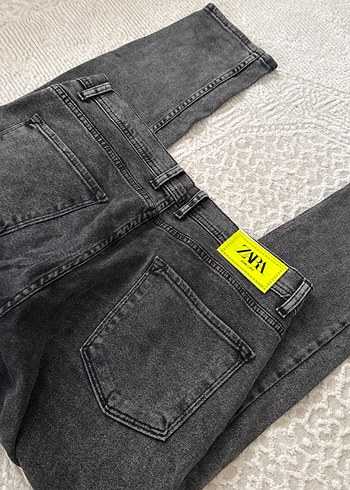 Gri Erkek Denim Street Wear Pantolon - Görsel 6