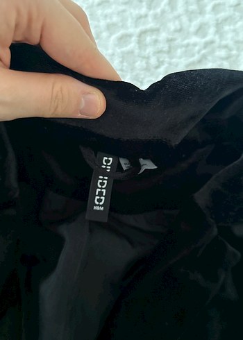 Siyah, Düğmeli, İpek Dokulu Kadın Blazer - Görsel 5