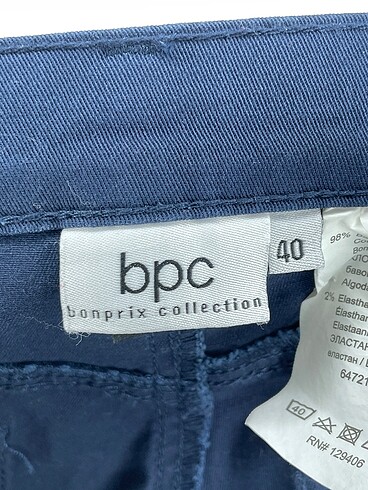 40 Beden lacivert Renk Bonprix Jean / Kot %70 İndirimli.