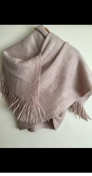 H&M pudra rengi şal/atkı