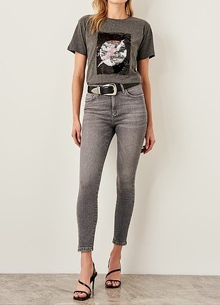 Milla gri skinny jean