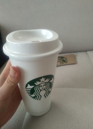  Beden Starbucks sert plastik mug 