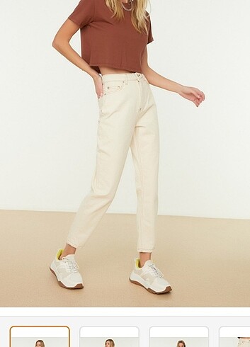 Trendyolmilla Mom Jeans Pantalon