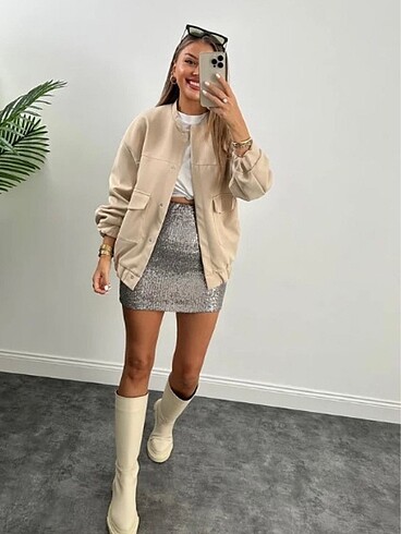Diğer Bomber ceket alindi zara model zara değl