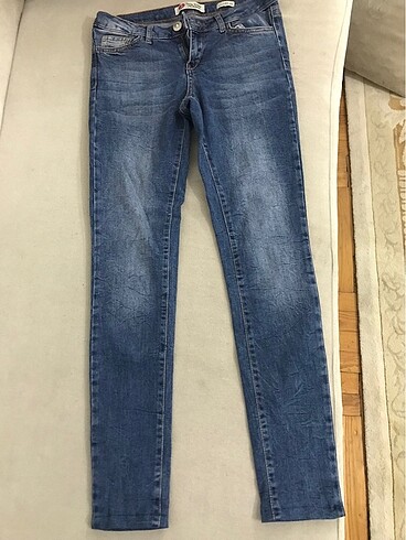 Jean pantalon düşük bel