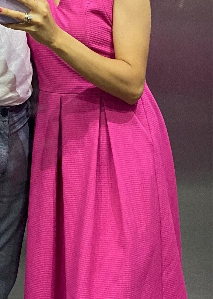 Chima Pembe Elbise - Görsel 2