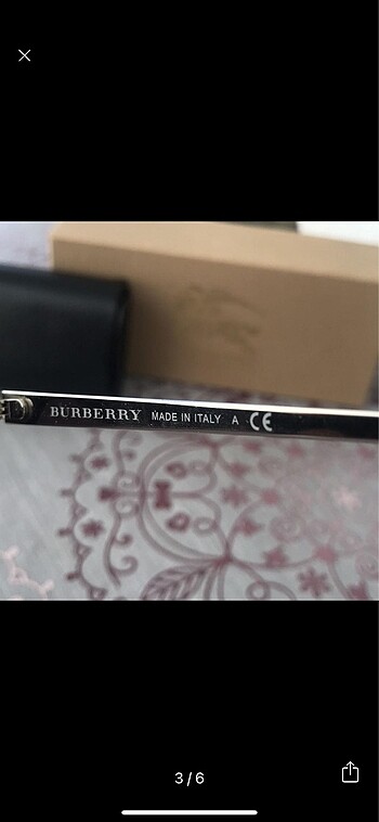 Beden Burberry güneş gözlüğü