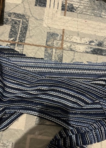 Uzun Kollu Bohem Kadın Triko Kazak - Görsel 3