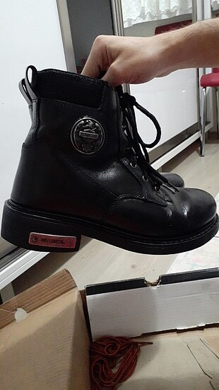 42 Beden siyah Renk Erkek Harley Davidson