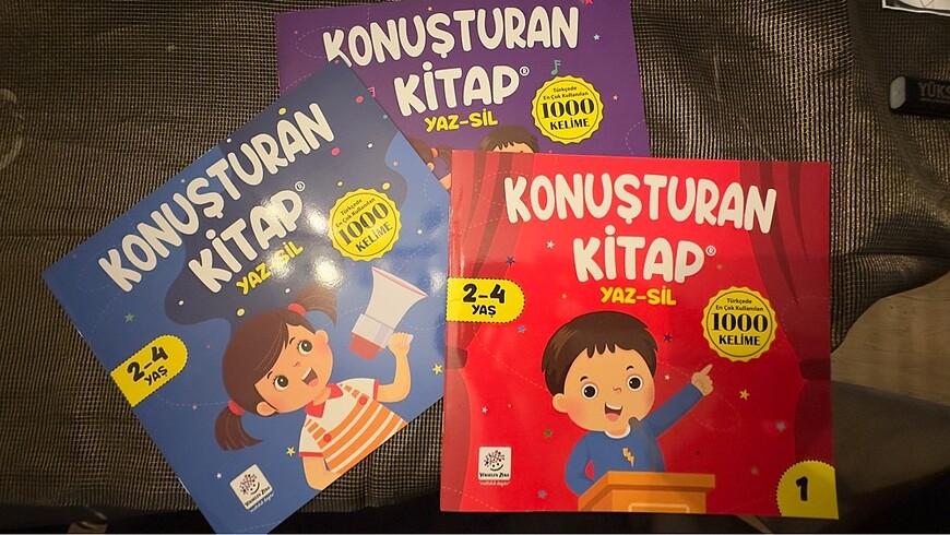 Konuşturan kitap 2-4 yaş