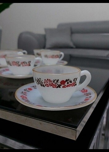 Termocrisa opal kahve fincanı takımı