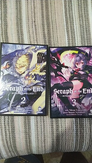 Seraph of the end anime kitap manga 
