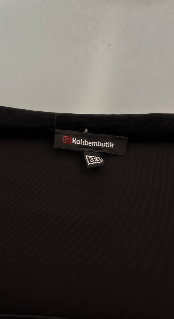 Siyah Süet V Yaka Mini Elbise - Görsel 3