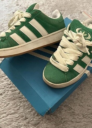 38 Beden yeşil Renk Adidas Campus 00