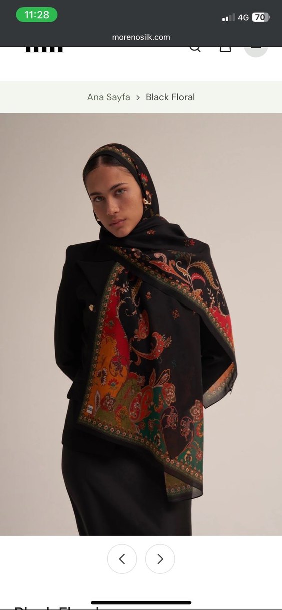 Moreno silk marka yün ipek şal, #moreno #morenosilk Morenosilk - Görsel 2