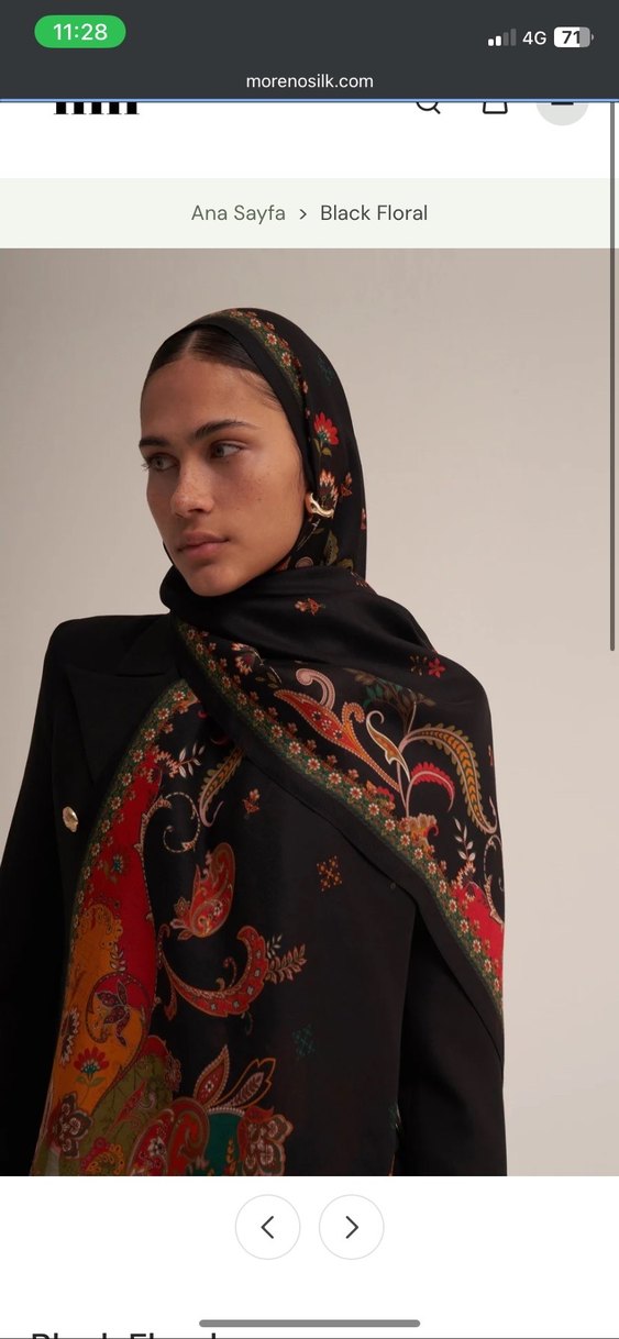 Moreno silk marka yün ipek şal, #moreno #morenosilk Morenosilk - Görsel 3