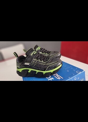 Skechers Tech-Grip Çocuk Siyah Spor Ayak