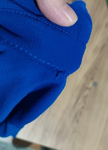 m Beden mavi Renk Crop gömlek